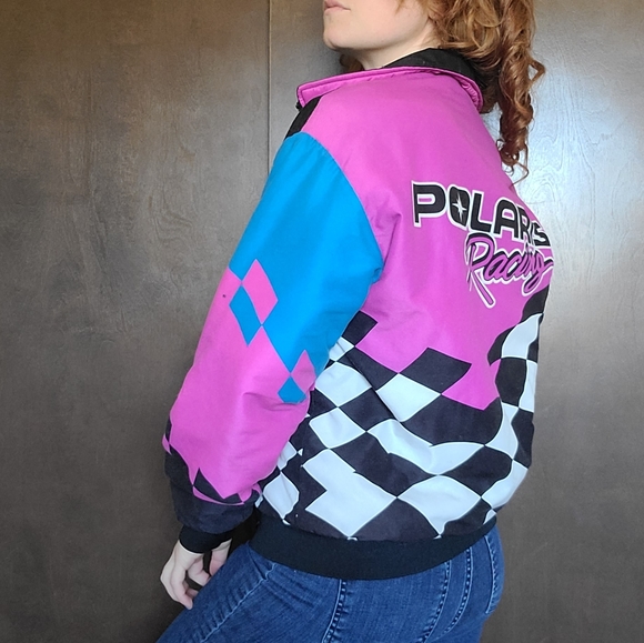 Vintage 90s Polaris Snowmobile Jacket - Picture 3 of 16